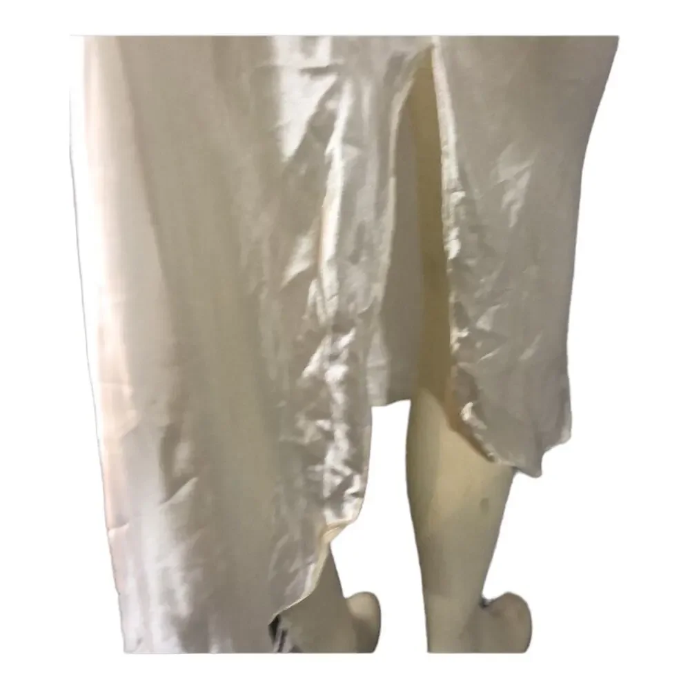 American Vintage retro romantic hidden fantasy ivory sheer slip size medium
